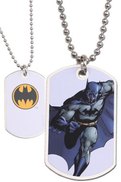 Batman pendentif dog tag White