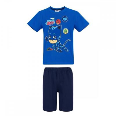 Pyjamasques Pyjama court Garçon - Bleu - PJMASKS