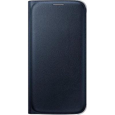 Samsung Flip Wallet Etui en PU pour Samsung Galaxy S6 Noir