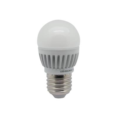 Lampe led - sphère - 3.5 w - e27 - 230 v - blanc perel lal1b2b