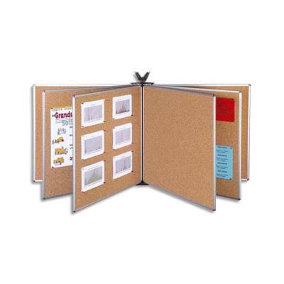 Panneau pivotant liège 81 x 81 cm