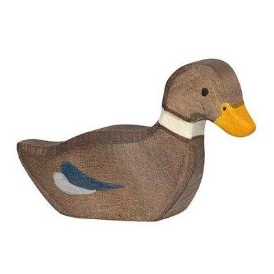 HOLZTIGER - 80024 - FIGURINE - CANARD, NAGEANT