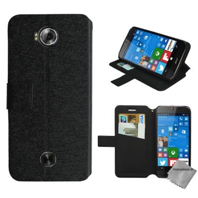Housse etui coque pochette portefeuille pour Acer Liquid Jade Primo - NOIR