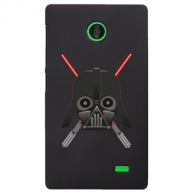 Coque rigide pour Nokia X avec impression Motifs Dark et sabres lasers