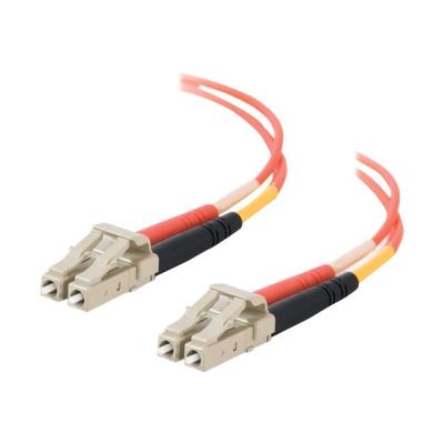 C2G LC-LC 50/125 OM2 Duplex Multimode PVC Fiber Optic Cable (LSZH) - netwerkkabel - 30 m - oranje