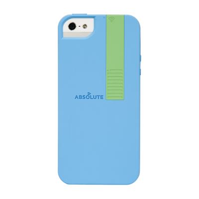 Coque avec ampli wifi pour iPhone 5 / 5S - Absolute Technology - bleu antartique