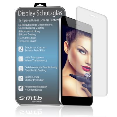 mtb more energy® Protecteur d'écran en verre trempé pour Alcatel One Touch Pop C3 (4033D, 4.0'') / 9H / 2.5D / Film Vitre Protection