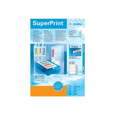 HERMA Special - ondoorzichtige mapetiketten - 40 etiket(ten)