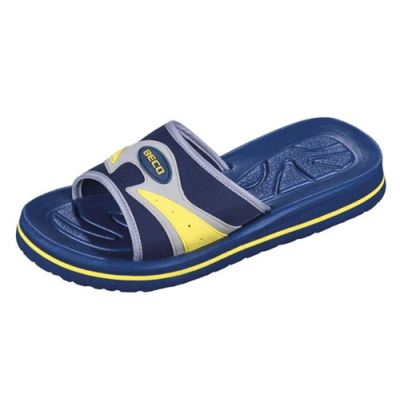 tongs unisexes bleues taille 38