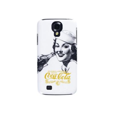 Cocacola Golden Beauty - Beschermende bedekking voor mobiele telefoon - polycarbonaat - voor Samsung Galaxy S4