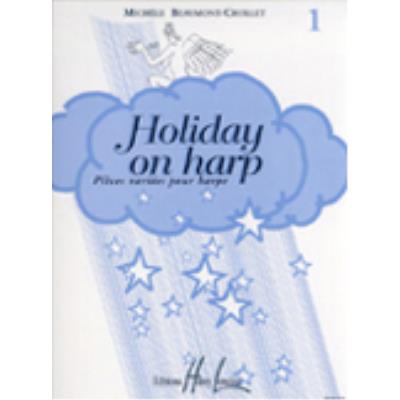 Partitions classique LEMOINE BEAUMONT-CHOLET MICHÈLE - HOLIDAY ON HARP VOL.1 Harpe