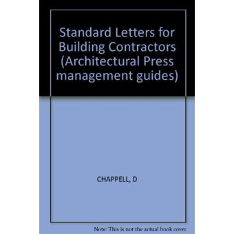 Standard Letters for Building Contractors (Architectural Press ...