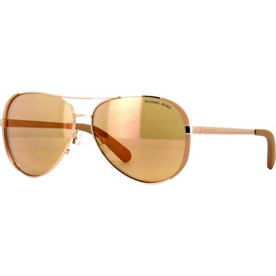 Michael kors chelsea doré rose doré miroité - medium-large