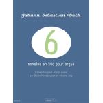 Partitions classique EDITION DELRIEU BACH J.S. - SONATES EN TRIO POUR ORGUE (6) - ALTO, PIANO Alto