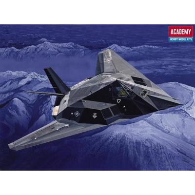 Maquette avion : f-117a stealth fighter/bomber academy