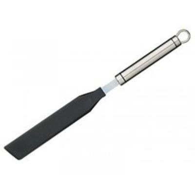 KITCHEN CRAFT SPATULE EN INOX À MANCHE OVALE LONG