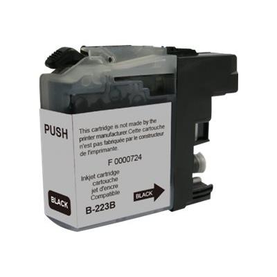 UPrint B-223B - zwart - inktcartridge (alternatief voor: Brother LC-223BK)