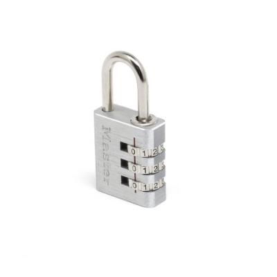 Master lock cadenas en aluminium métal brossé 20 mm