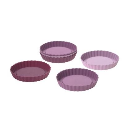 Lurch 85016 flexiform moule à tartelette lot de 6 violet