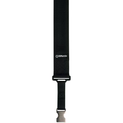 Dimarzio Cliplock Nylon - Noire clip mÃ©tal DD2210-BK