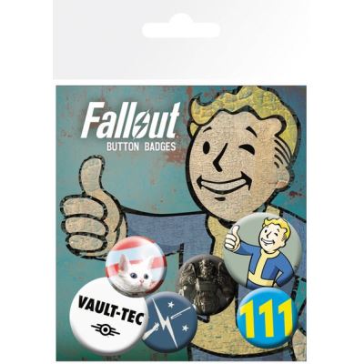 Set de Badges Fallout 4 Mix