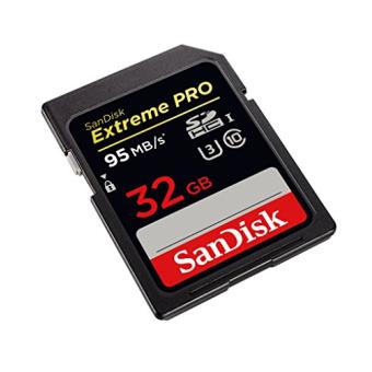 Sandisk extreme pro 32 go carte mémoire sdhc classe 10 u3 sdsdxpa