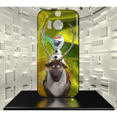 Coque HTC One M8 ANF La reine des neiges Sven & Olaf 05
