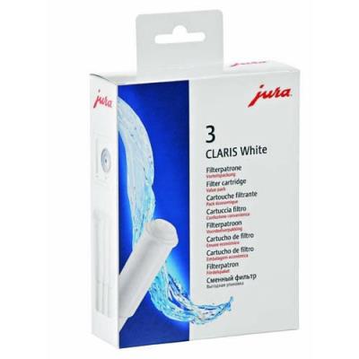 Jura 200097 claris cartouche pour espresso automatique blanc lot de 3