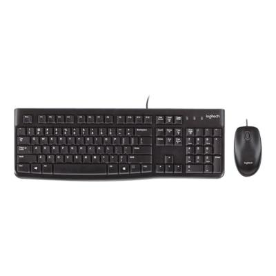 Logitech Desktop MK120 - toetsenbord en muis set - Noord-Europees