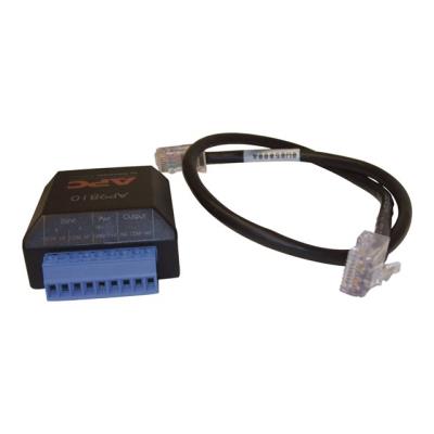 APC Dry Contact I/O Accessory - netwerkadapterpakket - zwart