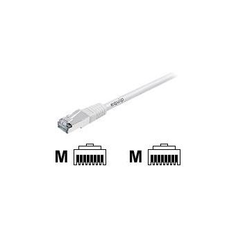Cavo Ethernet Patch RJ45 Cat5e FTP - 0,15 Metri - Rosso - Rame Puro - Garanzia 20 Anni