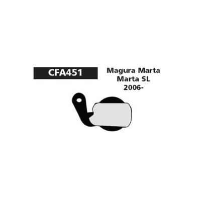 Ebc magura marta sl marta plaquette de frein à disque or