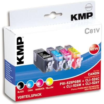 Kmp 1513,0050 cartouche dencre noir, rose, jaune