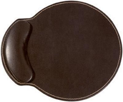 Tapis de souris repose-poignet avec mousse anti-dérapante brun