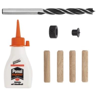 Abrasif pour Ponceuse Bosch Accessoires - Set De Tourillonnage 6Mm -