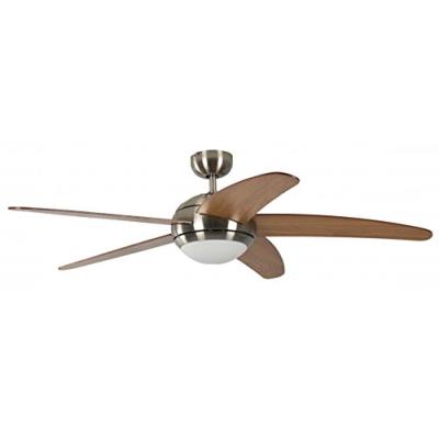 PEPEO VENTILATEUR DE PLAFOND MELTON NICKEL