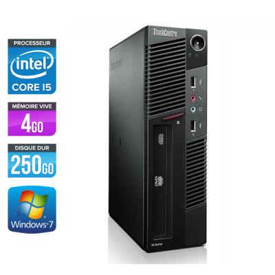 PC de bureau Lenovo Thinkcentre m90p - core i5 - 4go - 250go