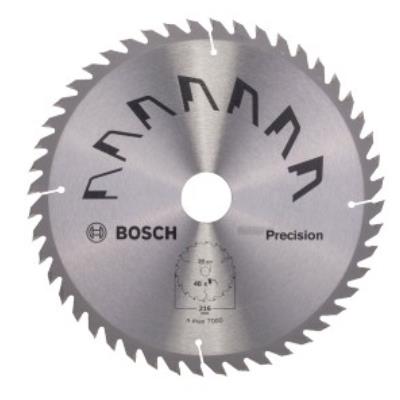 Bosch 2609256936 Précision Lame De Scie Circulaire 48 Dents Carbure Coupe Nette Diamètre 216Mm Alésage 30 Largeur De Coupe 2,5 M