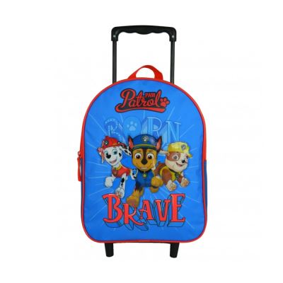 Sac à dos à roulettes 31cm Nickelodeon Pat' Patrouille Bleu