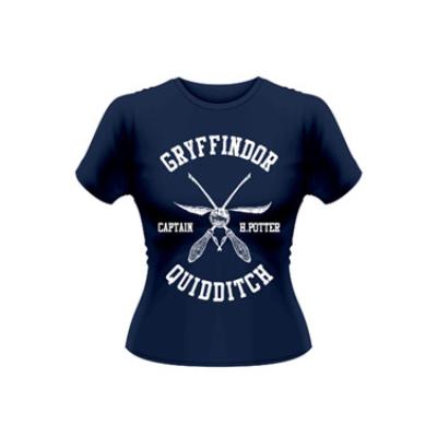 Harry Potter T-Shirt fille Quidditch Captain Potter (M)