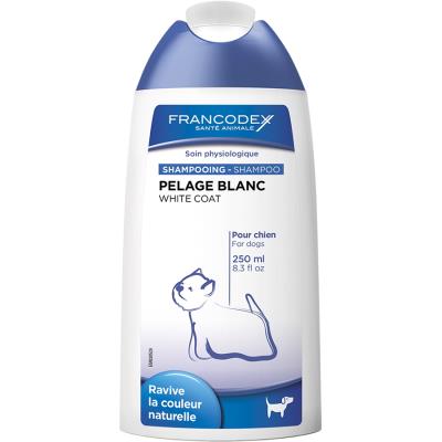 Meilleurs prix pour Shampooing Pelage Blanc Flacon 250 Ml