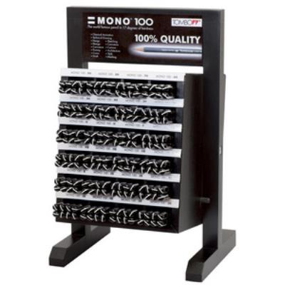 TOMBOW Crayon MONO 100, présentoir de comptoir de 192