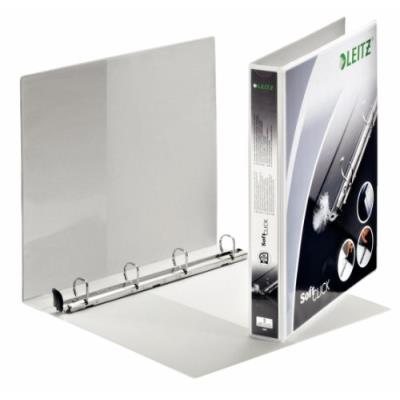 Esselte - Classeur Personnalisable Soft Click Blanc A4+ 20mm, Dos 40mm