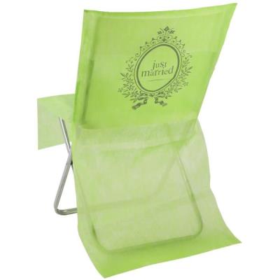 SANTEX Housse de Chaise Just Married Vert