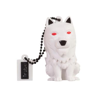 Silver Sanz Game of Thrones Ghost - USB-flashstation - 16 GB