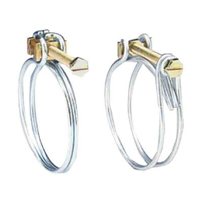 CAP VERT - 2 Colliers de serrage double-fil 27 - 30 mm