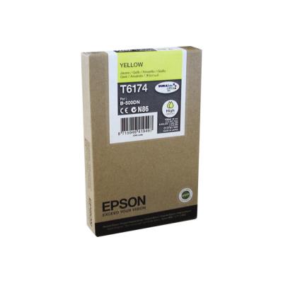 Epson T6174 - haute capacité - jaune - originale - cartouche d'encre