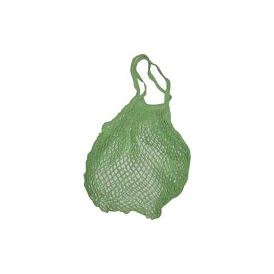 Sidebag filet coton vert anis 40 x 40