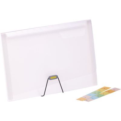 Chemises plastiques à rabats et élastiques - Transparent