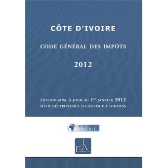 Cote d'Ivoire, Code des impots 2012 - 1